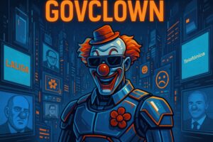 imagen futurista payasos del govclown